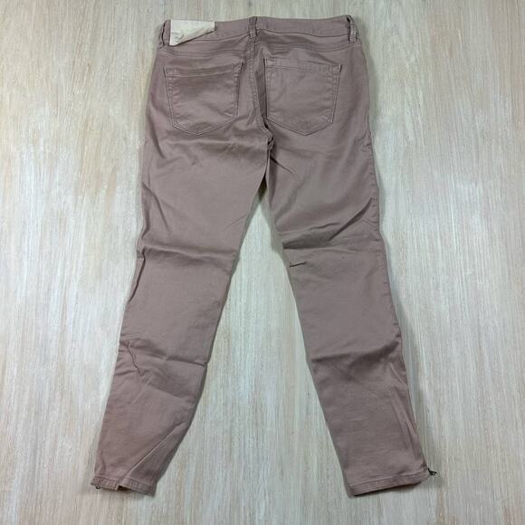 NWT LOFT Modern Skinny Ankle Low Rise Zipper Ankle Detail Jeans PETITE Size 25/0 - Picture 6 of 14